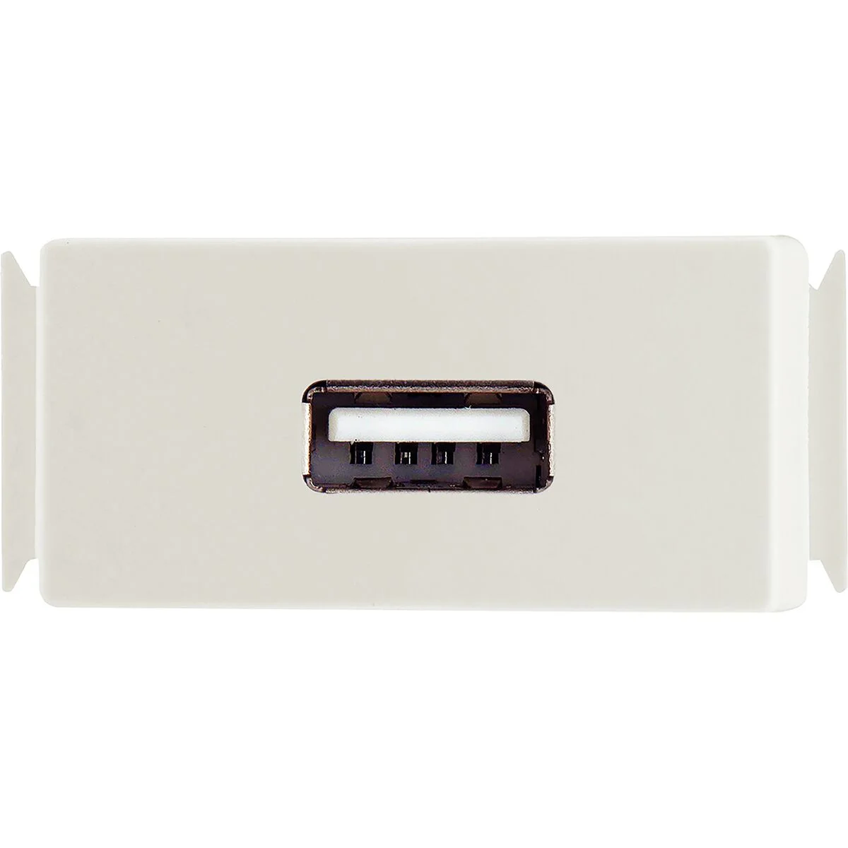 1 Tomada USB 1A Aria 100-240V Branco