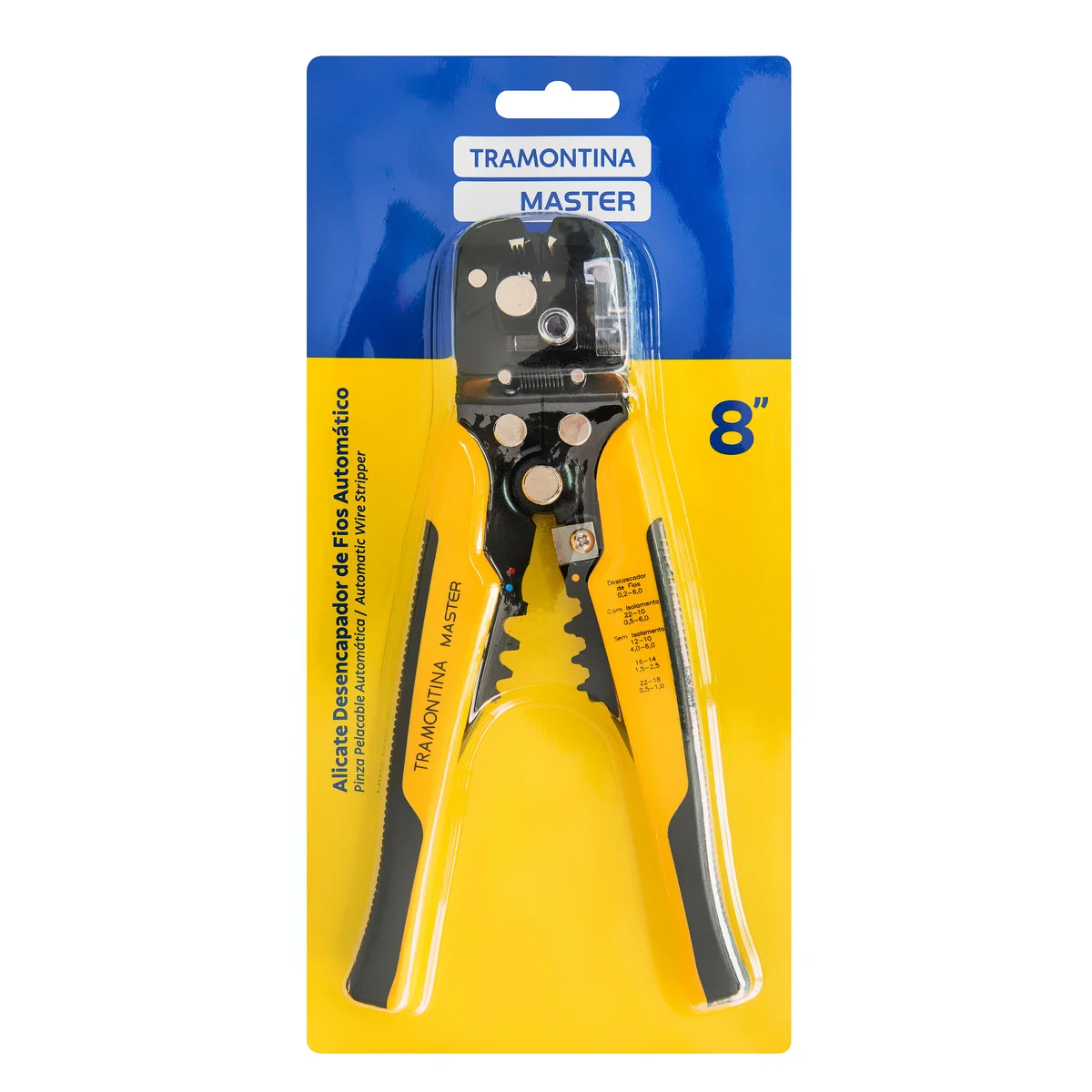 Alicate Desencapador de Fios Automático 8'''' Tramontina Master