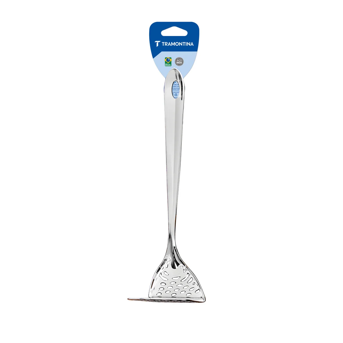 Amassador de Batatas Tramontina Utility em Aço Inox com Blister Individual
