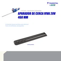 Aparador de Cerca Viva 20V 460 mm Tramontina by Total - Sem Bateria e Carregador