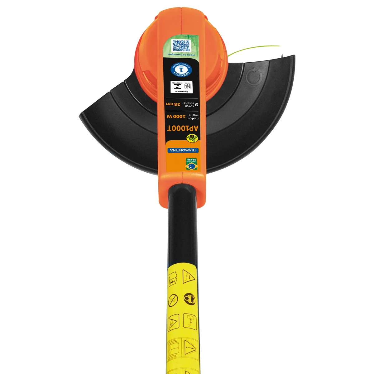 Aparador de Grama Elétrico Tramontina AP1000T com Diâmetro de Corte de 280 mm 1000 W 220 V
