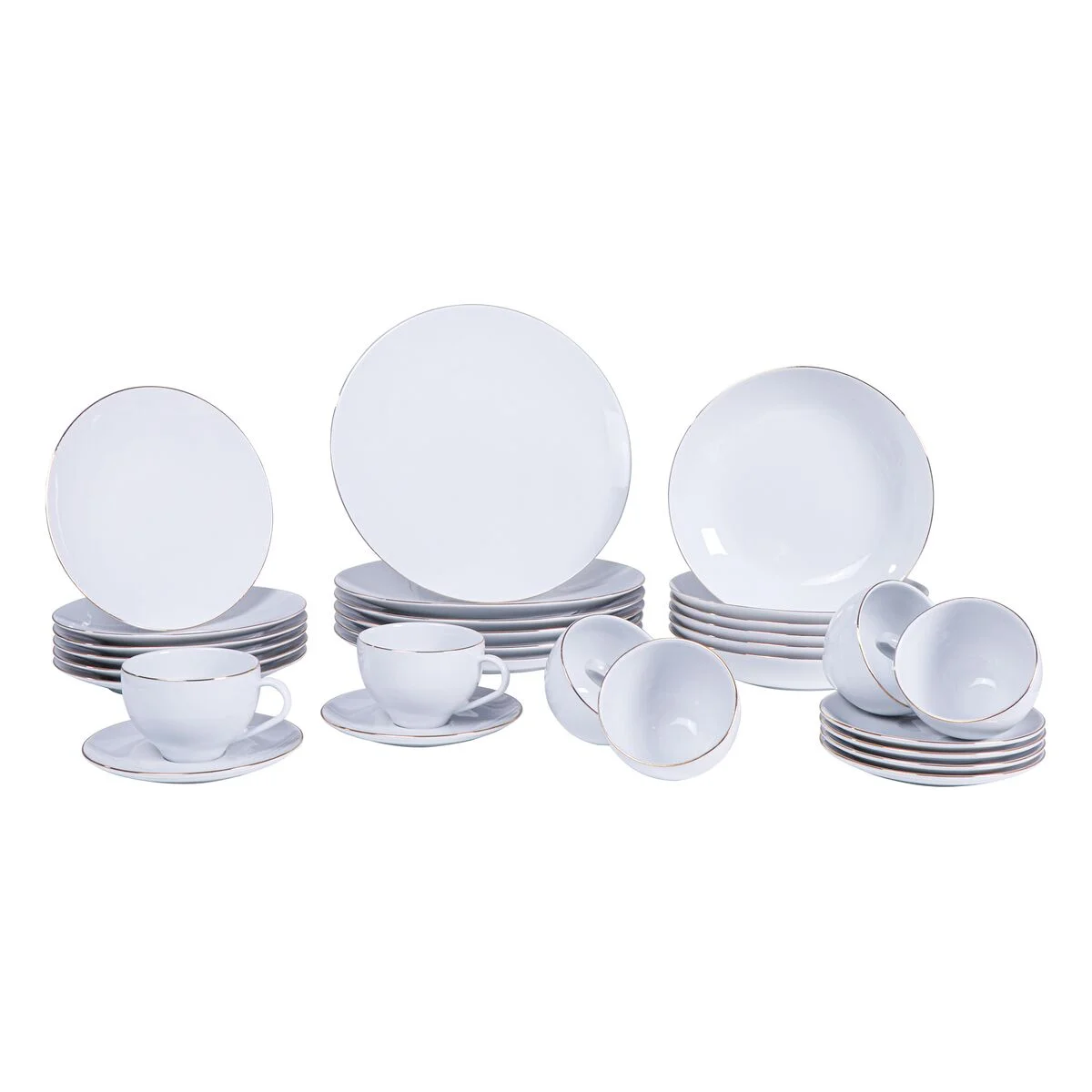 Aparelho de Jantar Tramontina Anna em Porcelana Decorada 20 Peças