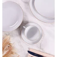 Aparelho de Jantar Tramontina Anna em Porcelana Decorada 20 Peças