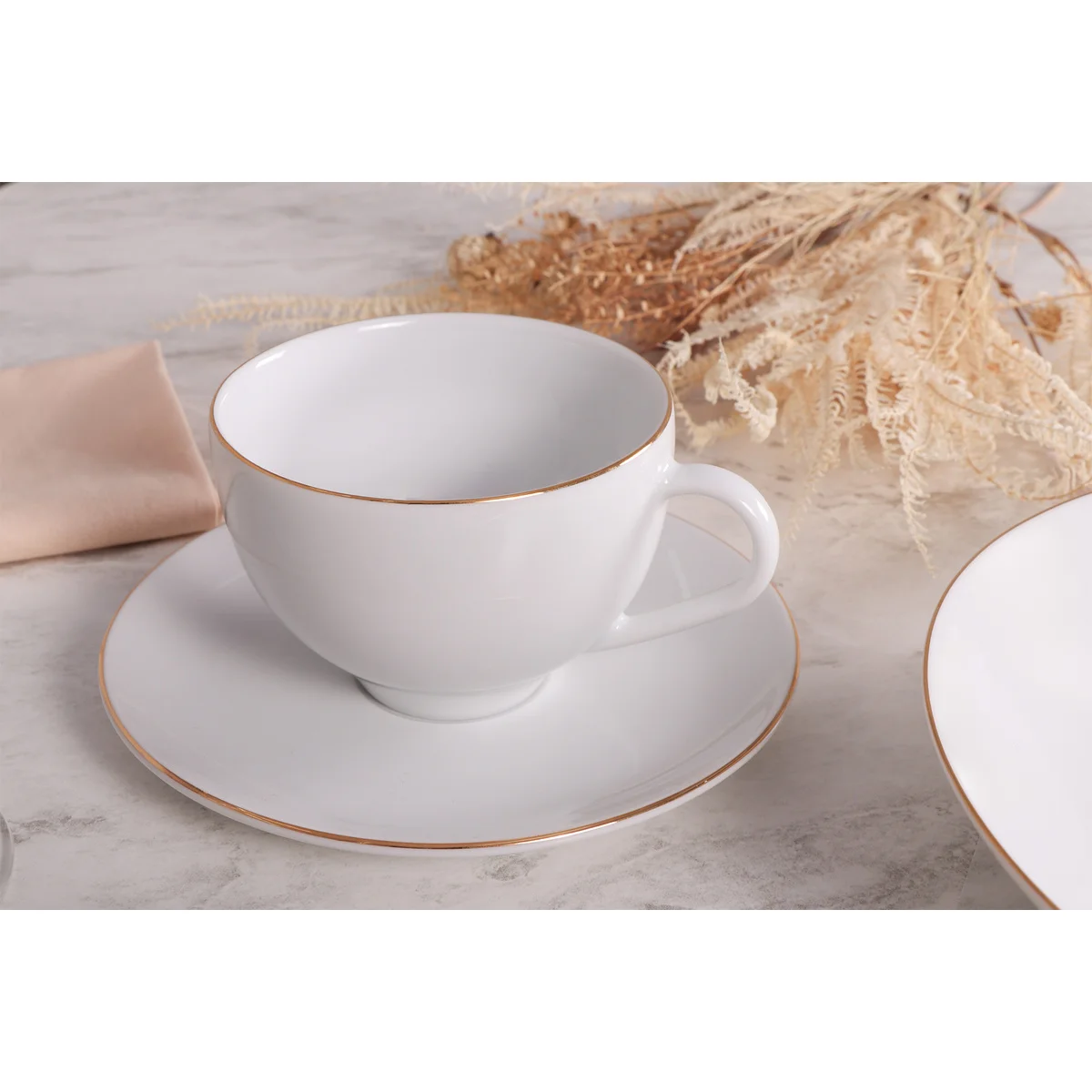 Aparelho de Jantar Tramontina Anna em Porcelana Decorada 20 Peças