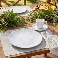Aparelho de Jantar Tramontina Arbo em Porcelana Decorada 20 Peças