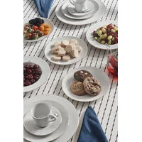 Aparelho de Jantar Tramontina Elisa em Porcelana Decorada 30 Peças
