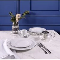 Aparelho de Jantar Tramontina Joana em Porcelana Decorada 30 Peças