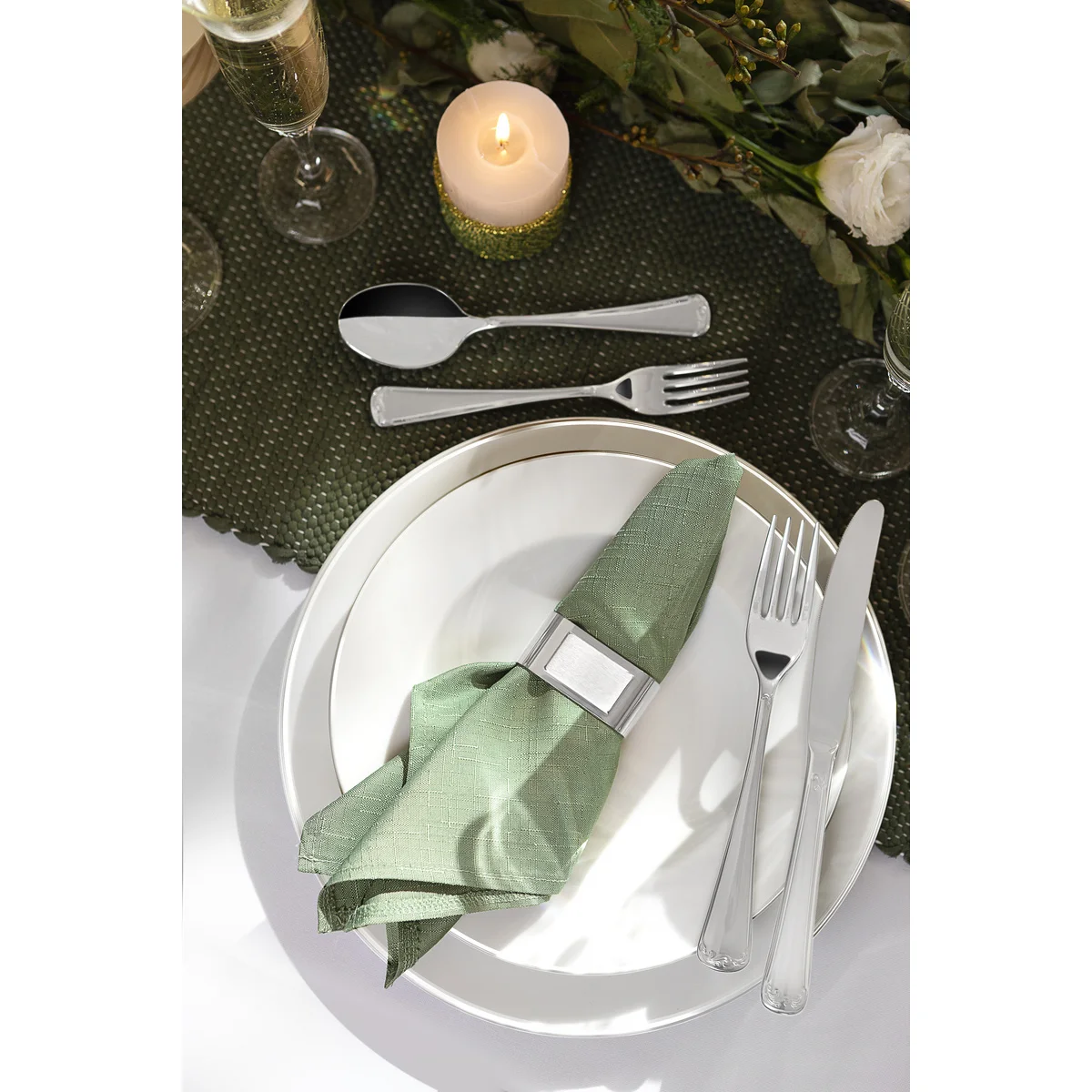 Aparelho de Jantar Tramontina Joana em Porcelana Decorada 30 Peças
