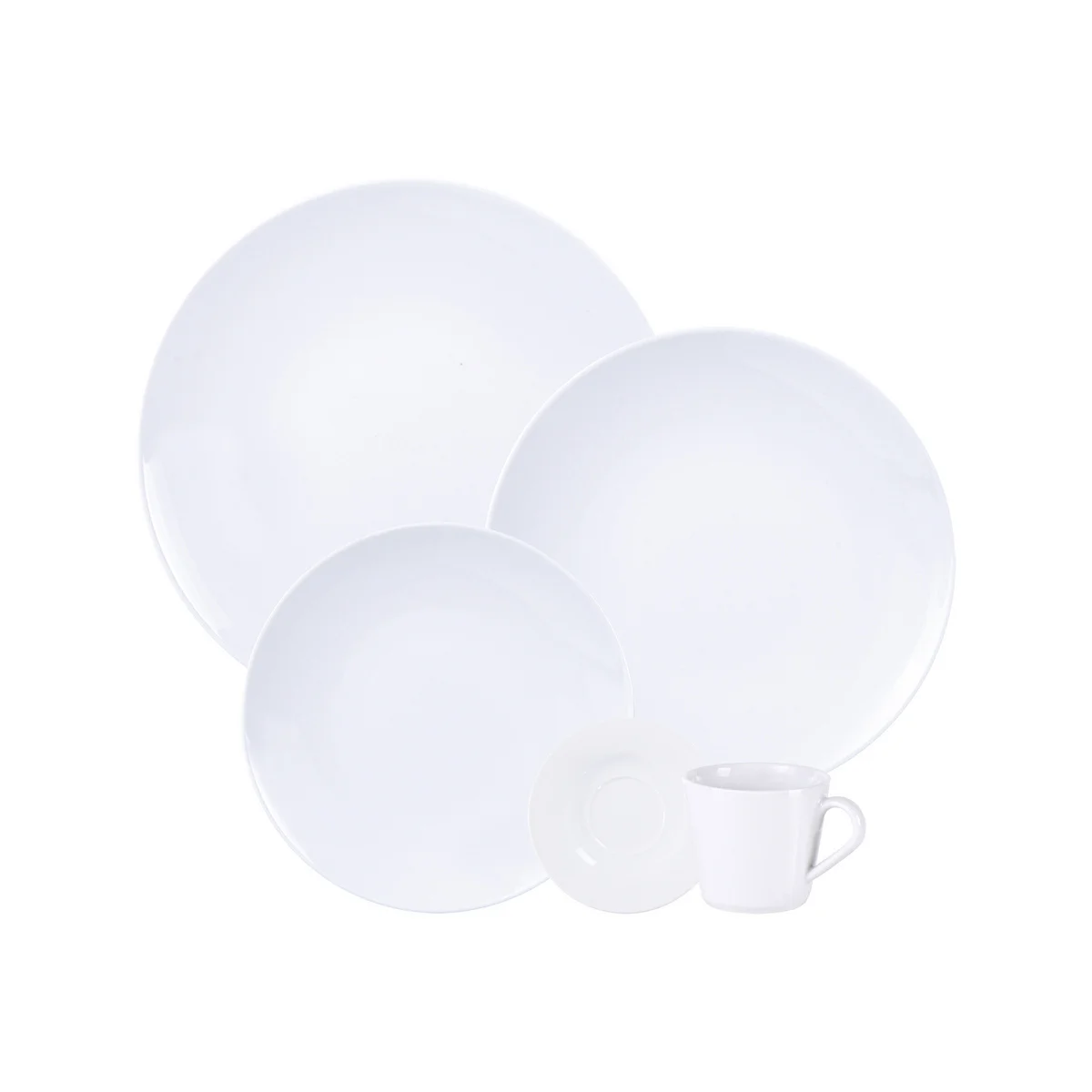 Aparelho de Jantar Tramontina Leonora em Porcelana 20 Peças
