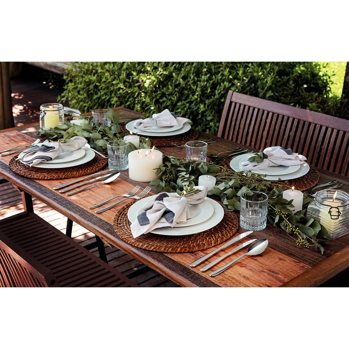 Aparelho de Jantar Tramontina Maria Augusta em Porcelana 20 Peças