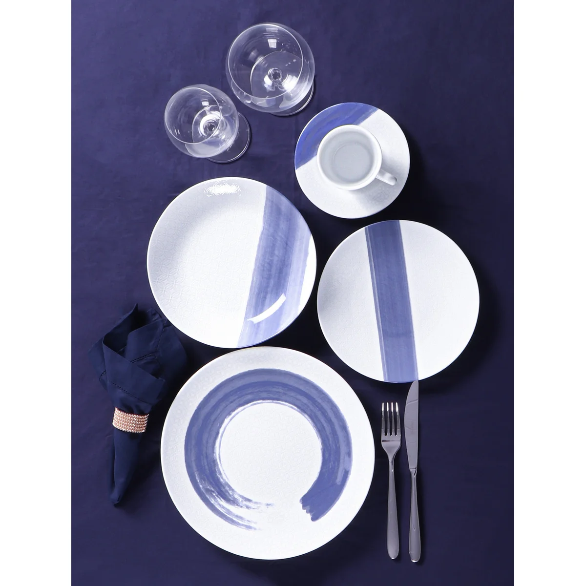 Aparelho de Jantar Tramontina Soho em Porcelana Decorada 30 Peças