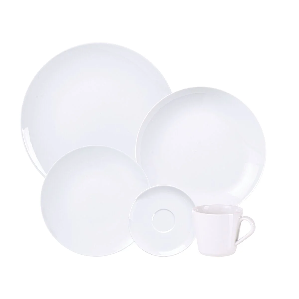 Aparelho de Jantar Tramontina Sophia em Porcelana 20 Peças