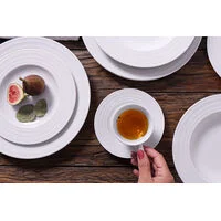 Aparelho de Jantar Tramontina Vibrare em Porcelana Decorada 20 Peças