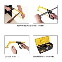 Arco de Serra Regulável 12" Tramontina MASTER Injetado em Polímero Reforçado