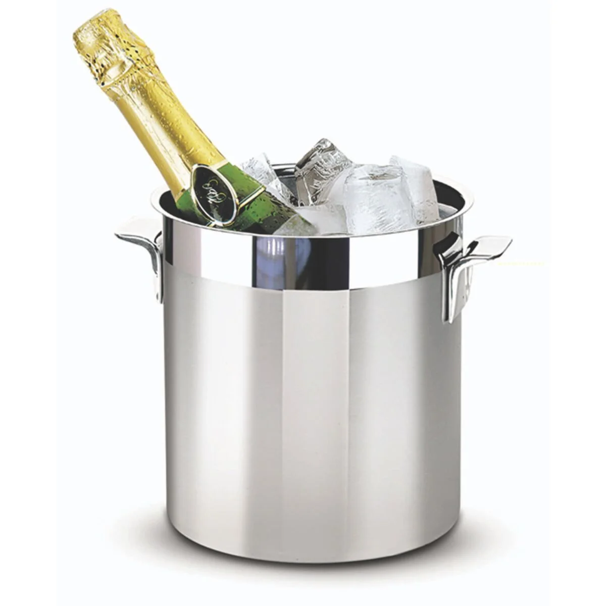 Balde para Garrafas Tramontina Cosmos em Aço Inox 18,2 cm 5,2 L