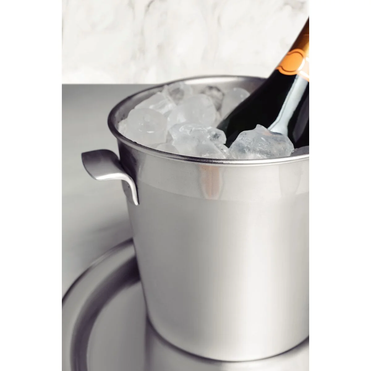 Balde para Garrafas Tramontina Cosmos em Aço Inox 18,2 cm 5,2 L