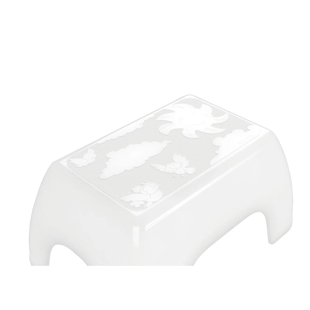 Banco Infantil Tramontina Catty em Polipropileno Branco