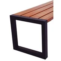 Banco de Madeira Tramontina Urban Highline em Madeira Garapeira com Acabamento Ecoclear 3 Lugares