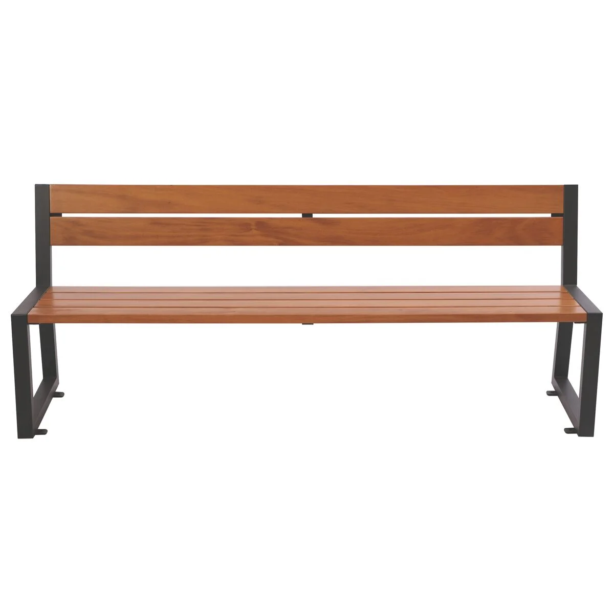 Banco de Madeira Tramontina Urban Highline em Madeira Garapeira com Acabamento Ecoclear e Encosto 190 cm em FSC