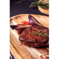 Bandeja Orgânica Churrasco Tramontina em Madeira Teca FSC com Acabamento em Óleo Mineral 44x33 cm
