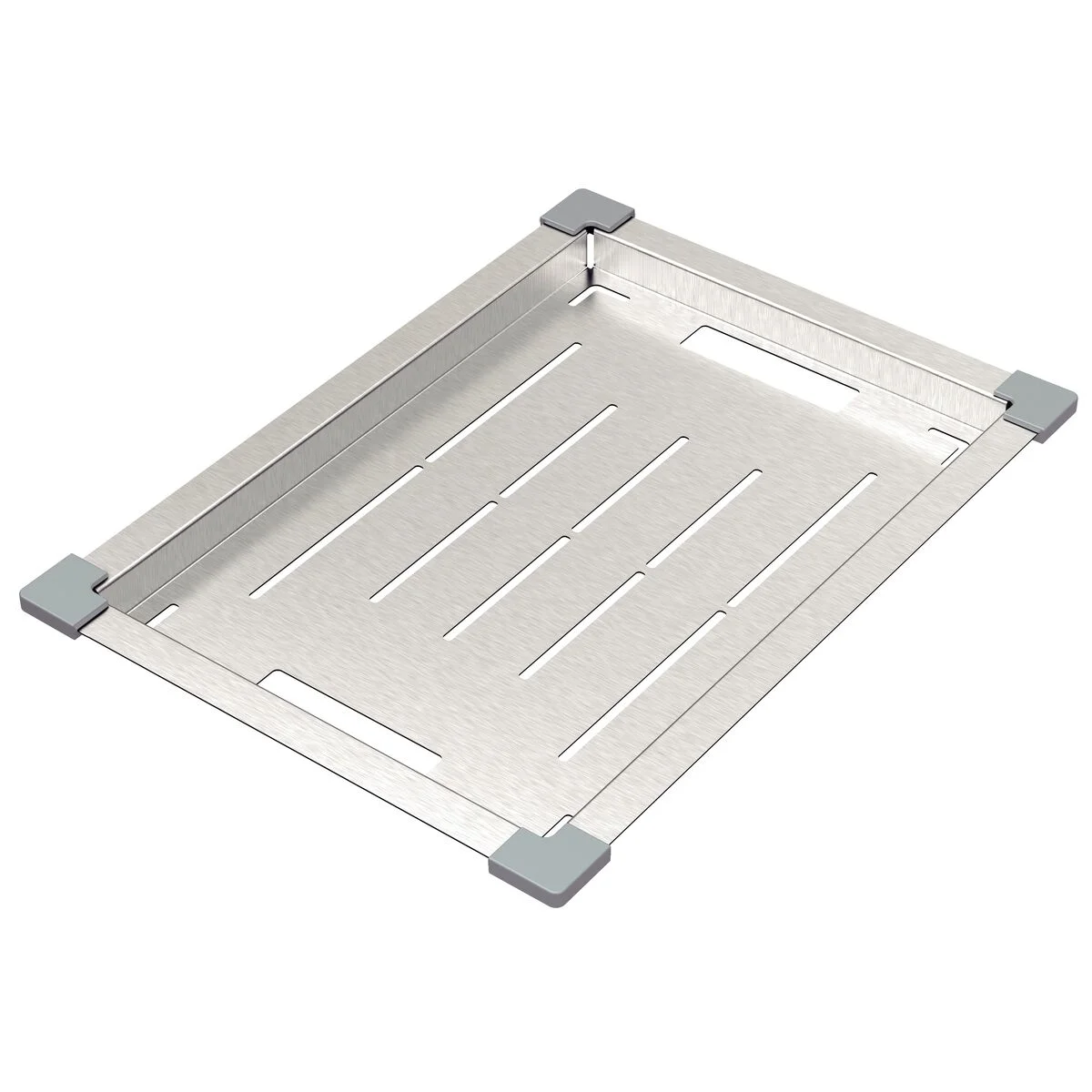 Bandeja Perfurada Tramontina Design Collection em Aço Inox com Acabamento Acetinado 43x32 cm