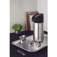 Bandeja Retangular Tramontina Buena em Aço Inox 49x33 cm