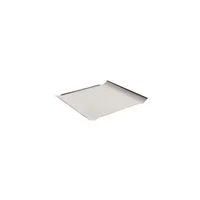 Bandeja Tramontina Quadrata Retangular em Aço Inox Alto Brilho 32 x 28 cm