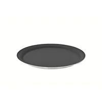 Bandeja Tramontina Service em Aço Inox Redonda com Revestimento Interno Antiderrapante 40 cm