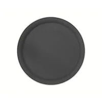 Bandeja Tramontina Service em Aço Inox Redonda com Revestimento Interno Antiderrapante 40 cm