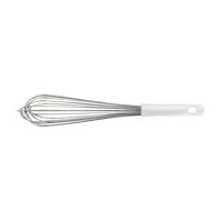 Batedor Manual Tramontina Profissional Master em Aço Inox com Cabo em Polipropileno Branco 40 cm