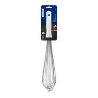 Batedor Manual Tramontina Profissional Master em Aço Inox com Cabo em Polipropileno Branco 40 cm