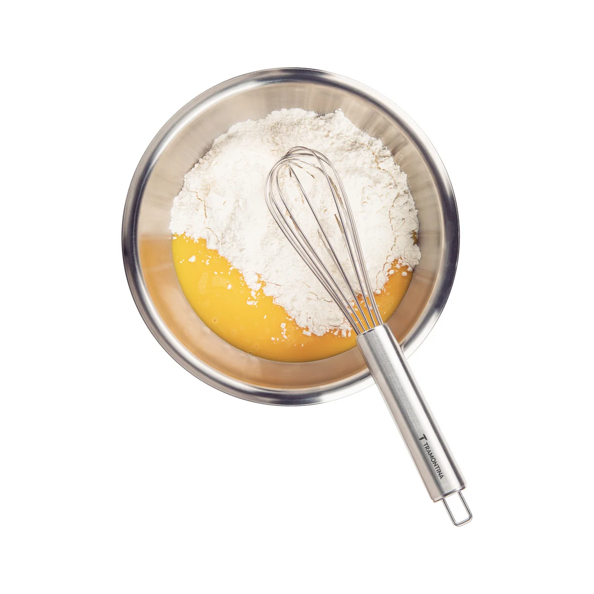 Batedor Tramontina Marffim em Aço Inox 32 cm