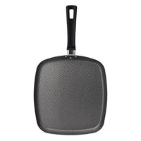 Bistequeira Lisa Tramontina Loreto em Alumínio com Revestimento Interno Antiaderente Starflon Max com Cabo Baquelite 26 cm 1 L Vermelha