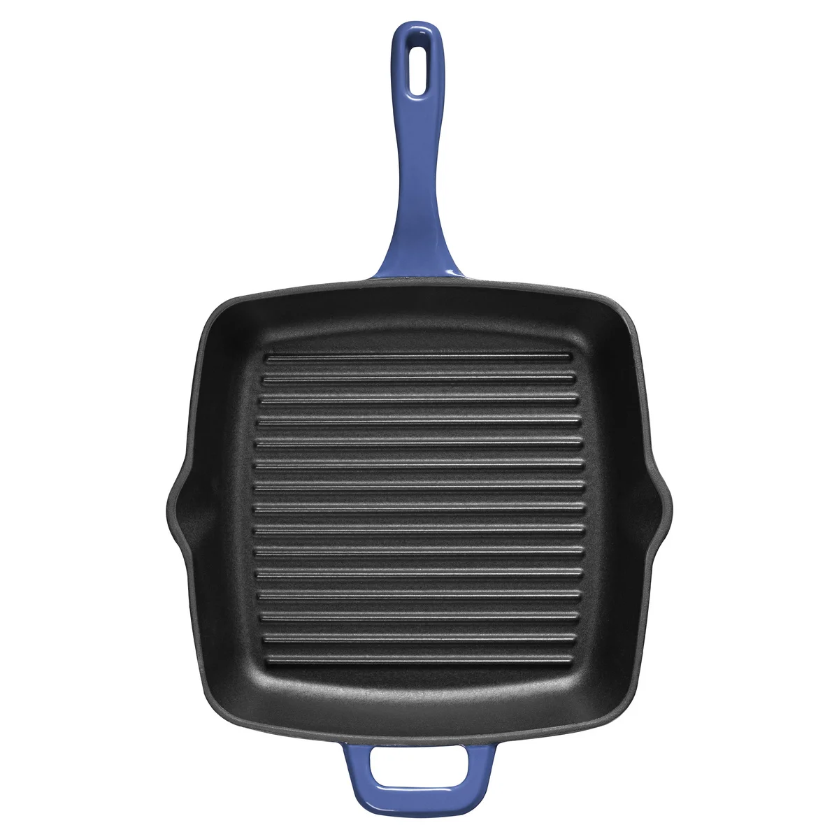 Bistequeira Tramontina Ampezzo em Ferro Fundido com Revestimento Interno e Externo Esmaltado Azul 27 cm 2,4 L