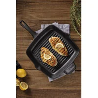 Bistequeira Tramontina Fargo em Ferro Fundido com Acabamento Pre-Seasoned 27 cm 2,3 L