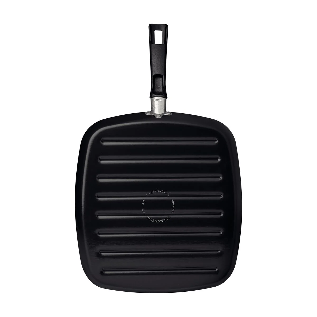 Bistequeira Tramontina Loreto em Alumínio com Revestimento Interno Antiaderente Starflon Max e Cabo Baquelite 26 cm 1,0 L Grafite