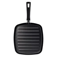 Bistequeira Tramontina Loreto em Alumínio com Revestimento Interno Antiaderente Starflon Max e Cabo Baquelite 26 cm 1,0 L Grafite