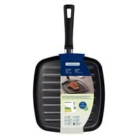 Bistequeira Tramontina Loreto em Alumínio com Revestimento Interno Antiaderente Starflon Max e Cabo Baquelite 26 cm 1,0 L Grafite
