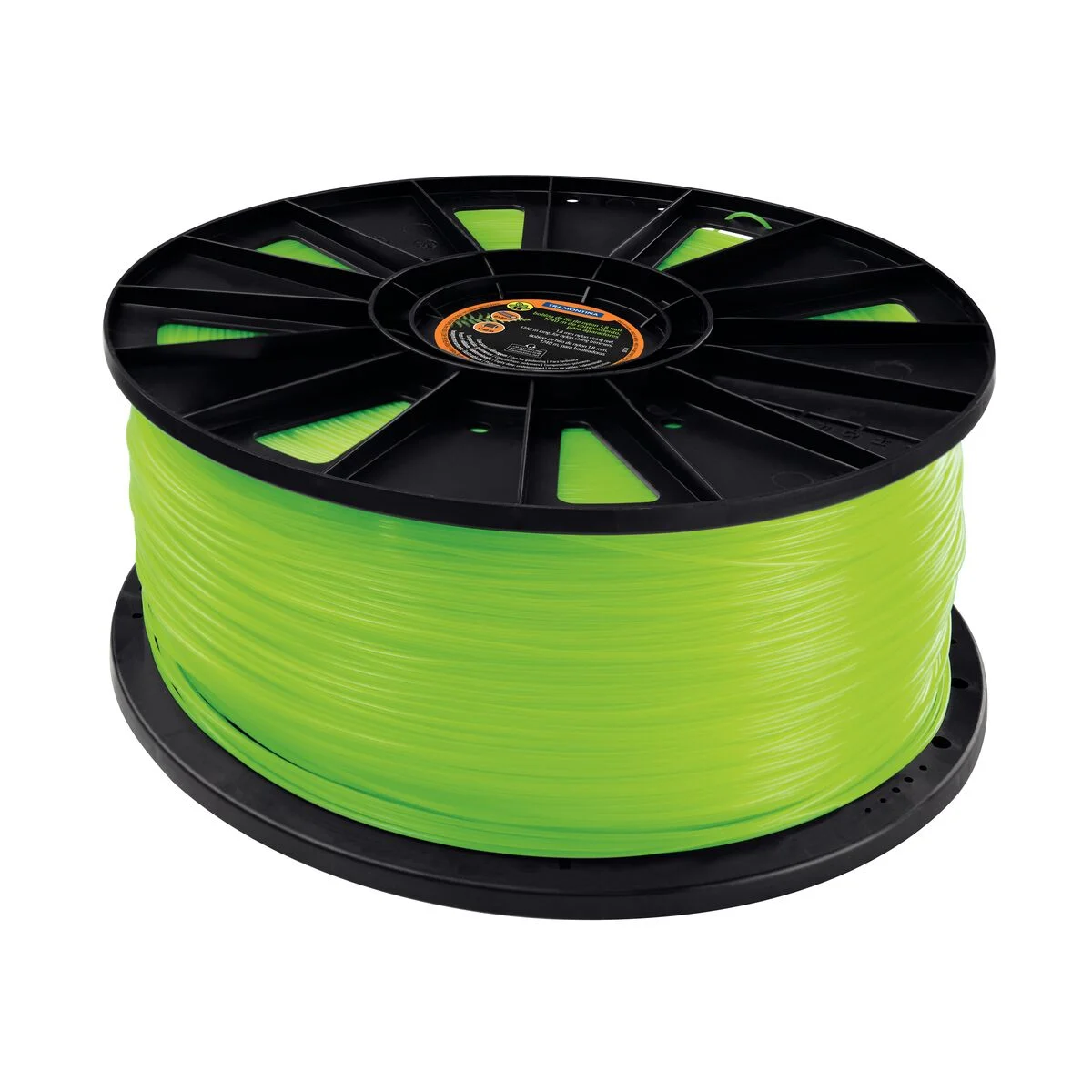 Bobina de Fio de Nylon 1,8 mm Tramontina para Aparador de Grama com 1740 m de Comprimento