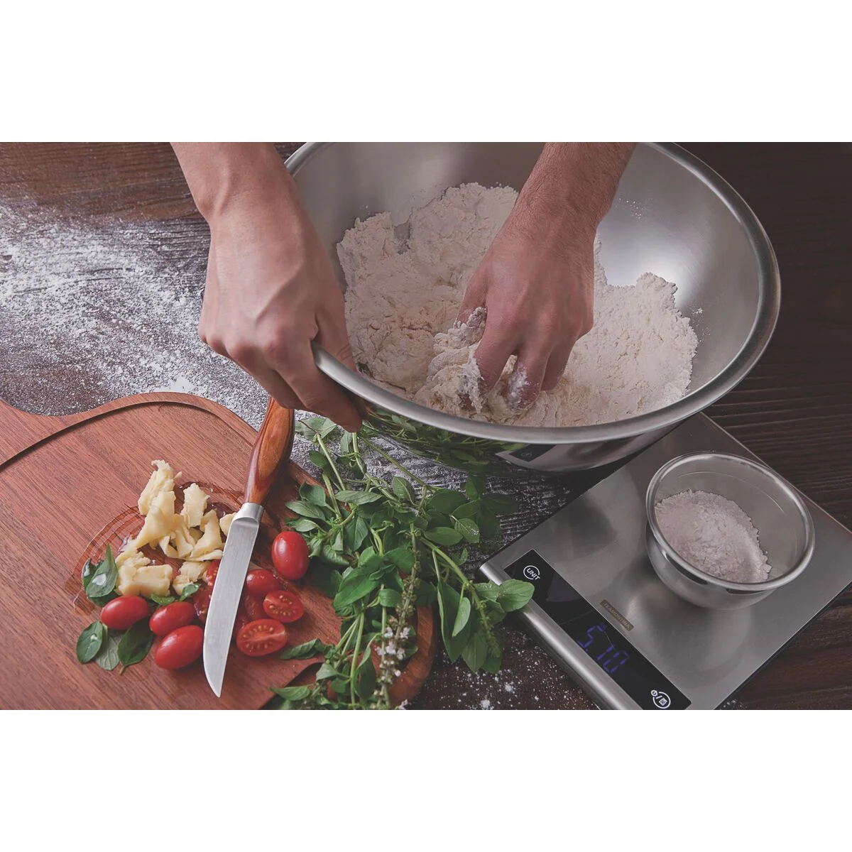 Bowl Tramontina Cucina Preparo em Aço Inox 24 cm 2,8 L Sem Embalagem