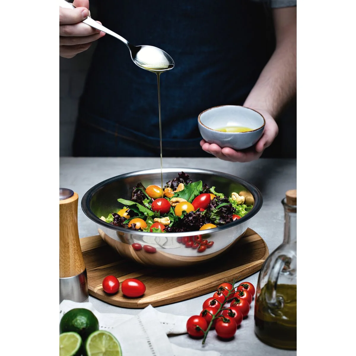 Bowl Tramontina Cucina Preparo em Aço Inox 24 cm 2,8 L Sem Embalagem