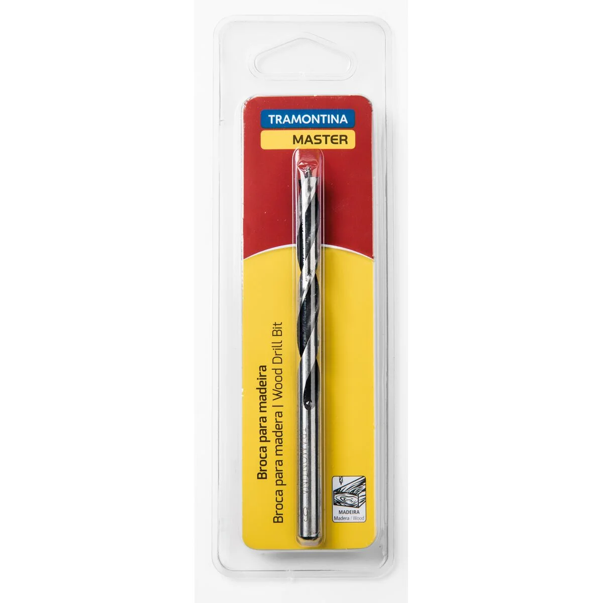 Broca para Madeira 11x140 mm 7/16" Tramontina MASTER em Aço Especial