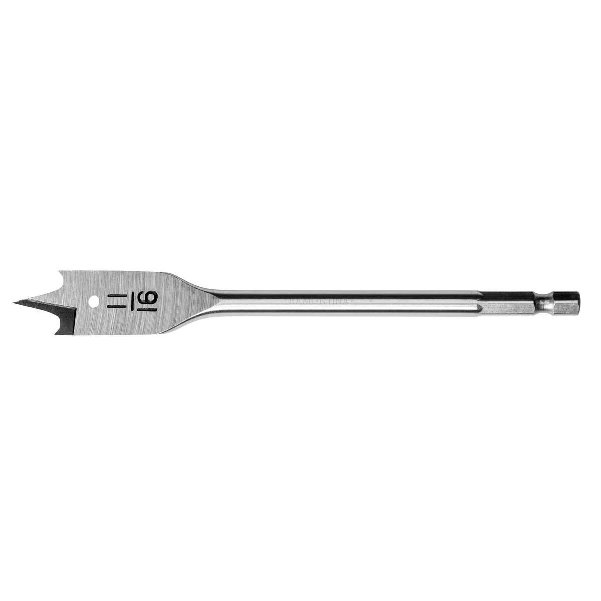 Broca para Madeira com Ponta Chata 11/16" 150 mm Tramontina MASTER em Aço Especial