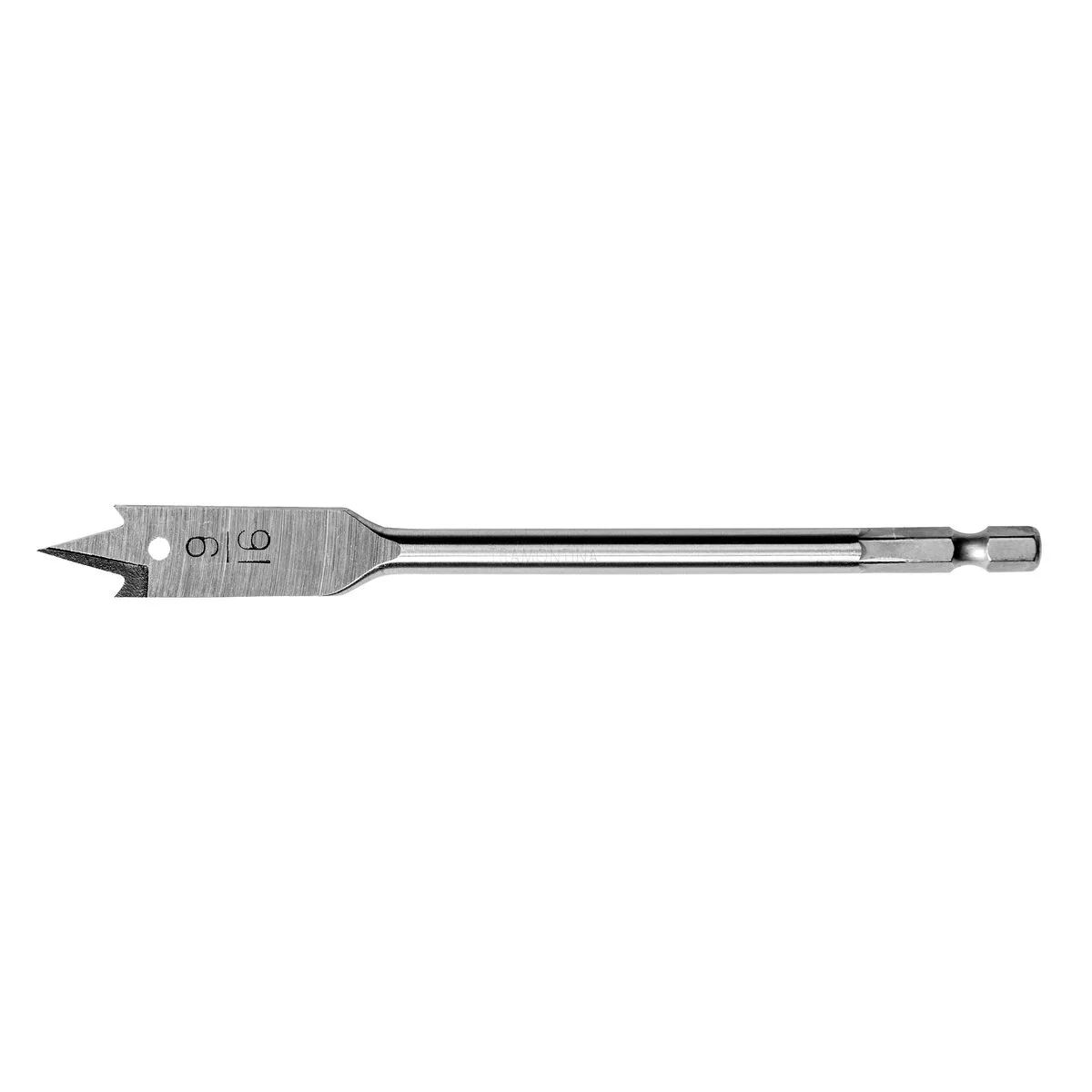 Broca para Madeira com Ponta Chata 9/16" 150 mm Tramontina MASTER em Aço Especial