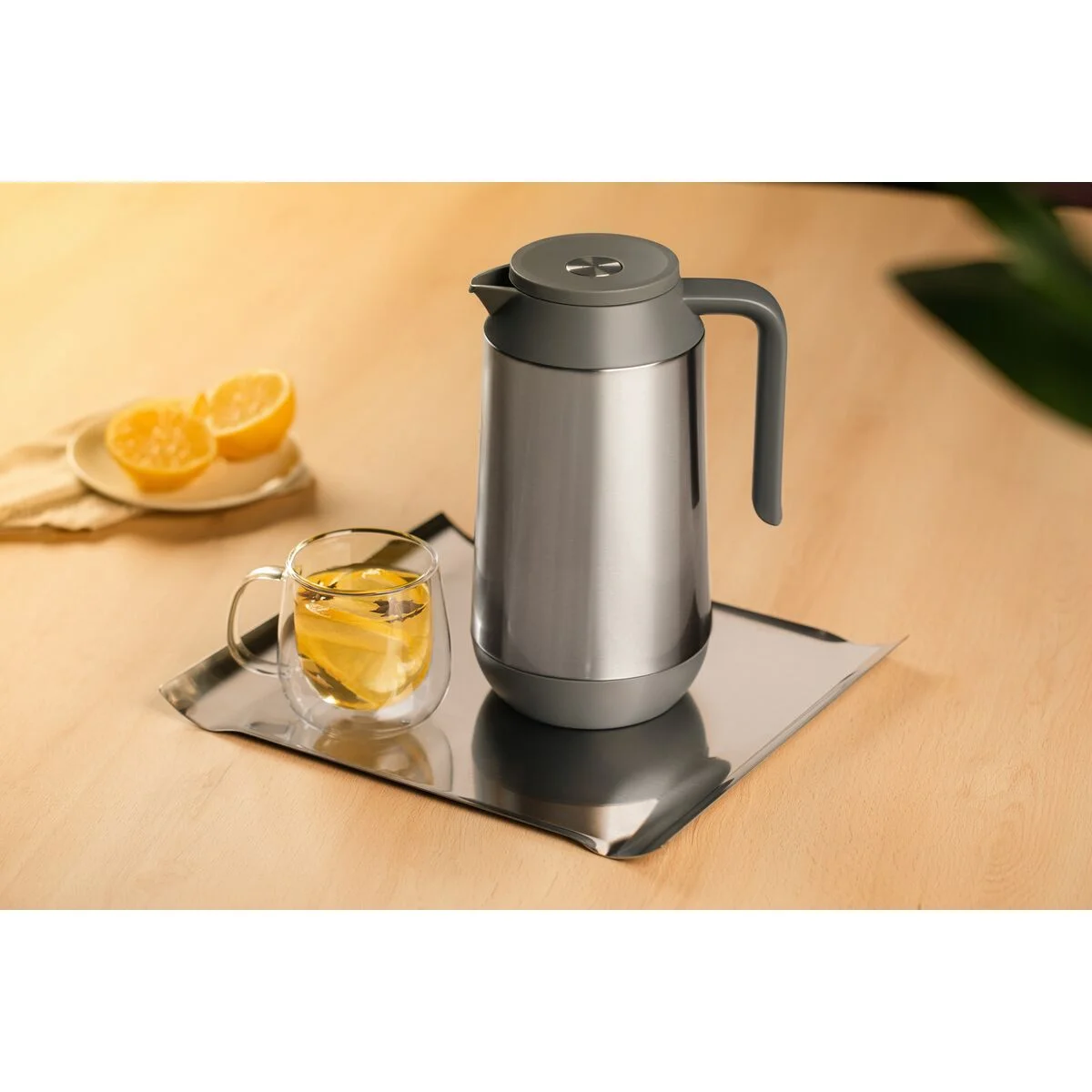 Bule Térmico Tramontina Exata em Aço Inox 1 L