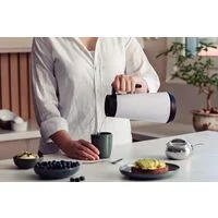 Bule Térmico Tramontina Exata em Aço Inox Branco 300 ml