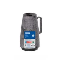 Bule Térmico Tramontina Exata em Plástico Marmorizado Cinza 500 ml