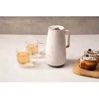 Bule Térmico Tramontina Exata em Plástico Marmorizado Creme 500 ml