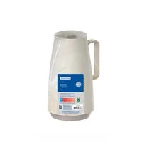Bule Térmico Tramontina Exata em Plástico Marmorizado Creme 500 ml