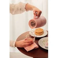 Bule Térmico Tramontina Exata em Plástico Marmorizado Rosa 500 ml
